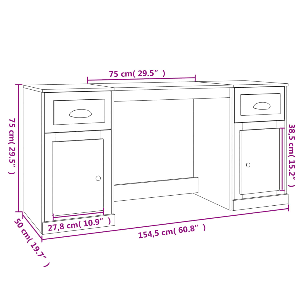8720845822613_g_en_hd_8 vidaXL Desk with Cabinet Smoked Oak Engineered Wood - Image 11