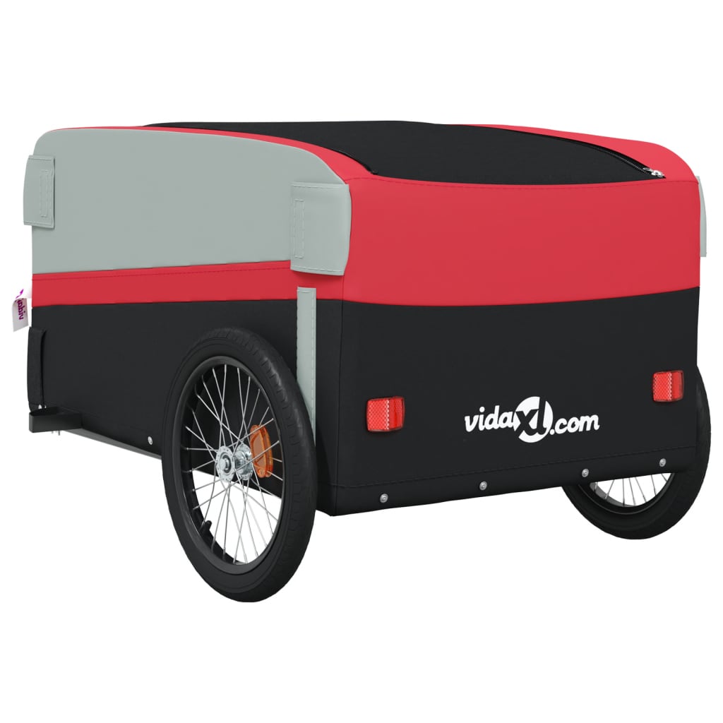 8720845825911_g_en_hd_6 vidaXL Bike Trailer Black and Red 45 kg Iron - Image 8