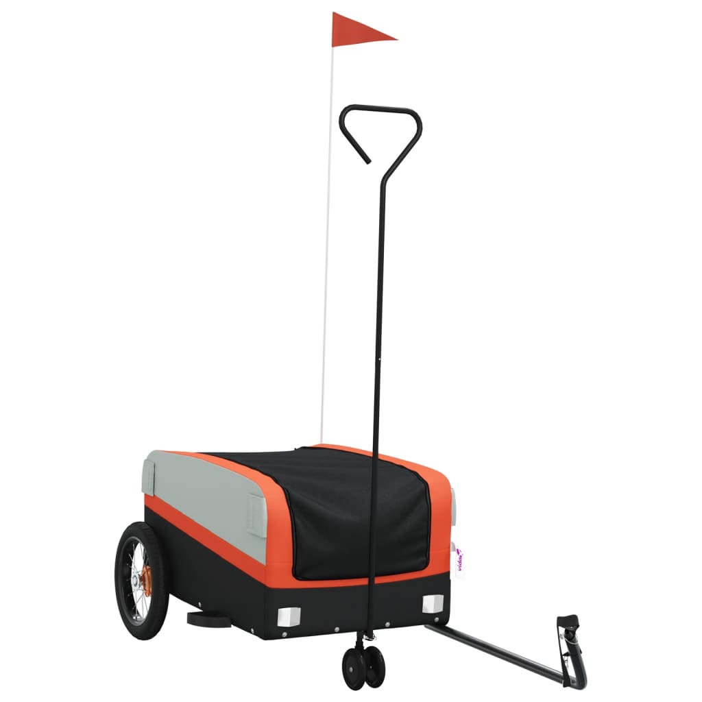 8720845825973_a_en_hd_1 vidaXL Bike Trailer Black and Orange 30 kg Iron - Image 2
