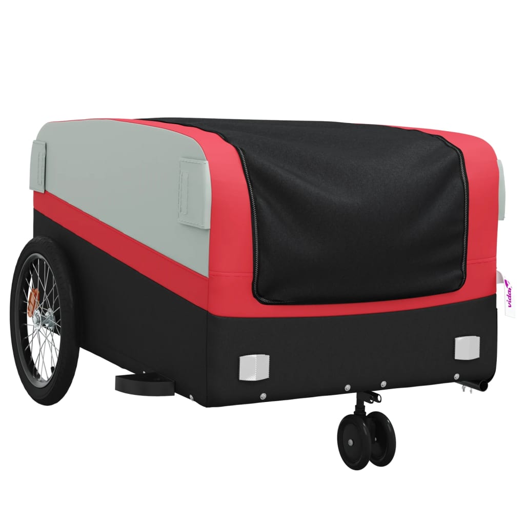 8720845826055_g_en_hd_2 vidaXL Bike Trailer Black and Red 45 kg Iron - Image 4