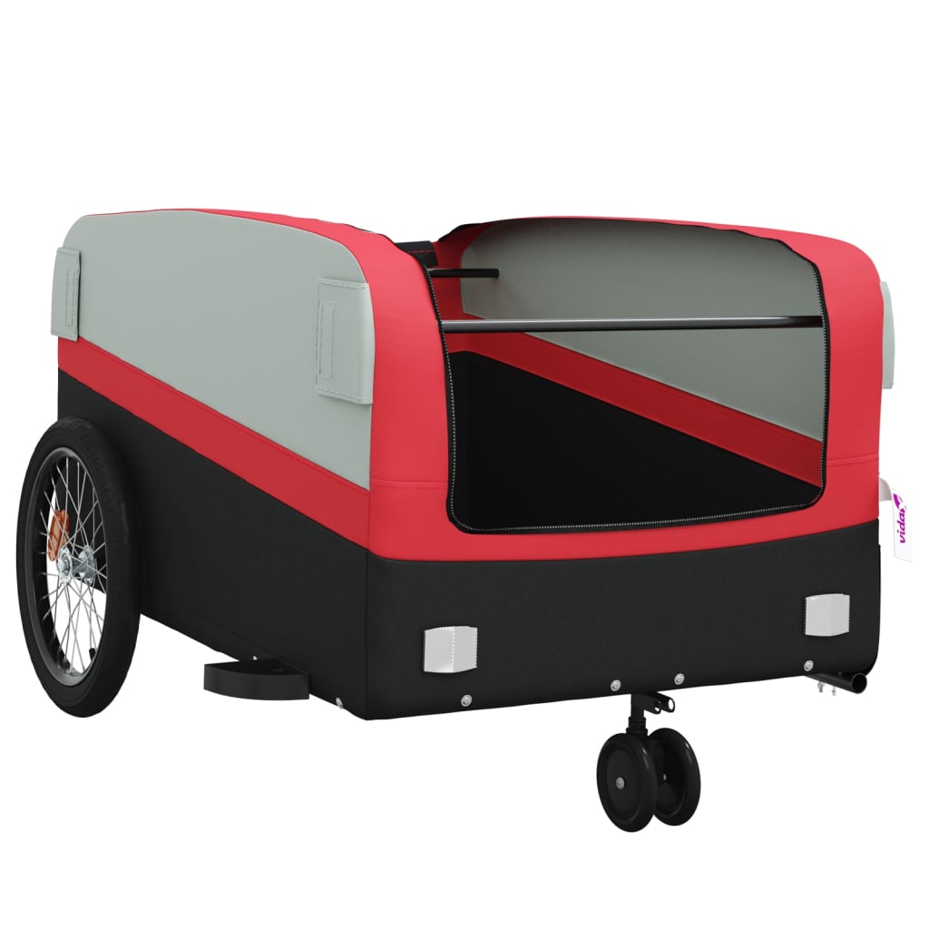 8720845826055_g_en_hd_3 vidaXL Bike Trailer Black and Red 45 kg Iron - Image 5
