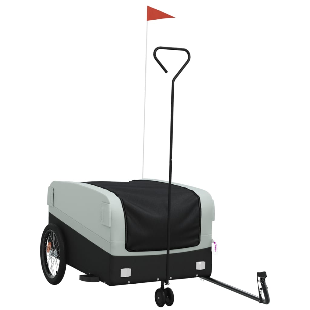 8720845826062_a_en_hd_1 vidaXL Bike Trailer Black and Grey 45 kg Iron - Image 2