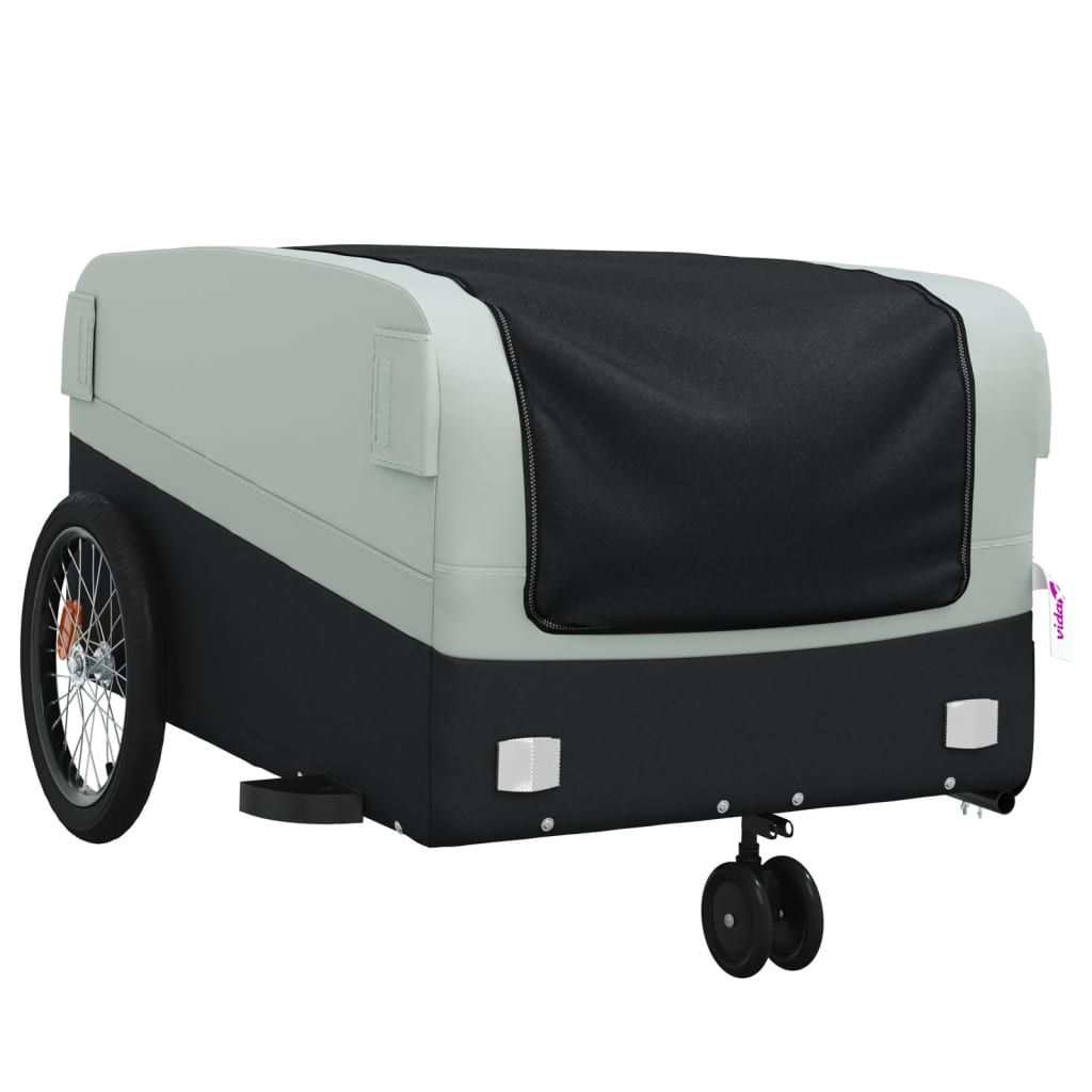 8720845826062_g_en_hd_2 vidaXL Bike Trailer Black and Grey 45 kg Iron - Image 4