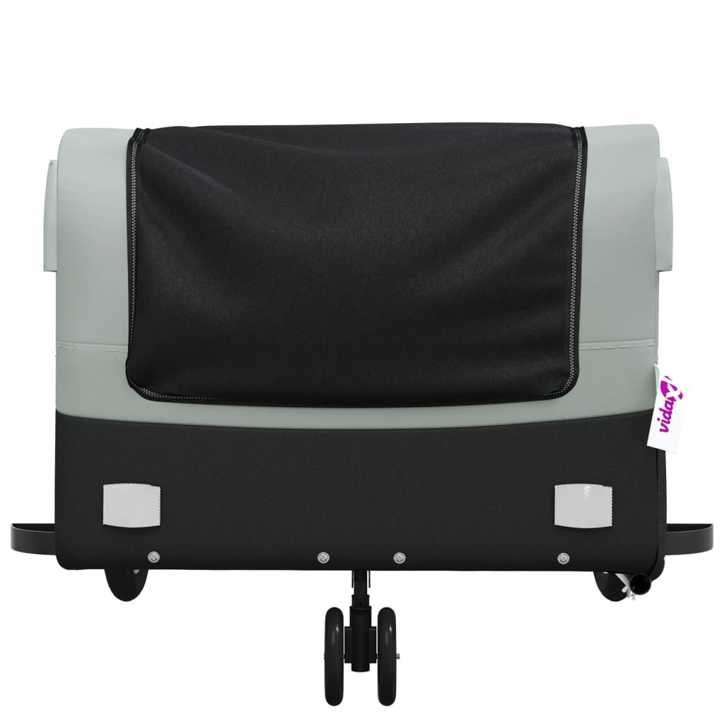 8720845826062_g_en_hd_4 vidaXL Bike Trailer Black and Grey 45 kg Iron - Image 6