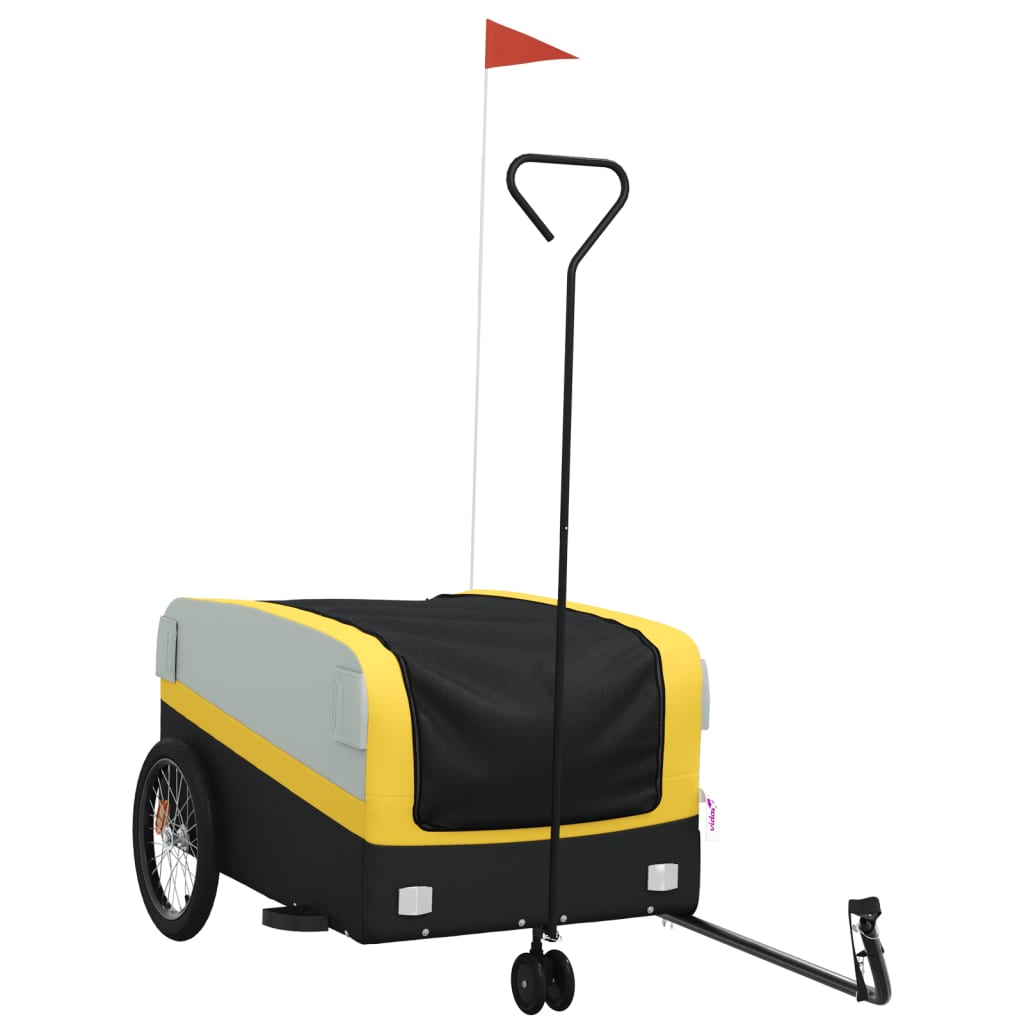 8720845826079_a_en_hd_1 vidaXL Bike Trailer Black and Yellow 45 kg Iron - Image 2