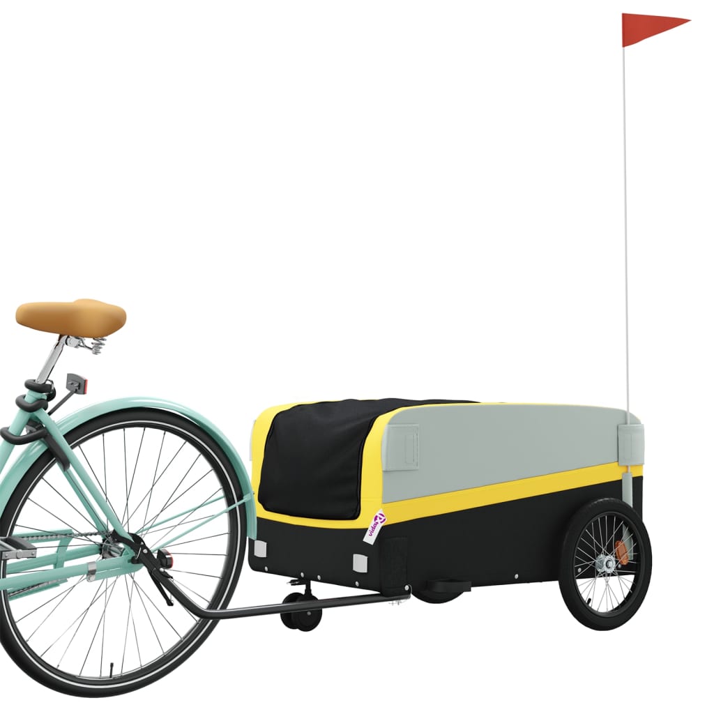 8720845826079_g_en_hd_1 vidaXL Bike Trailer Black and Yellow 45 kg Iron - Image 3
