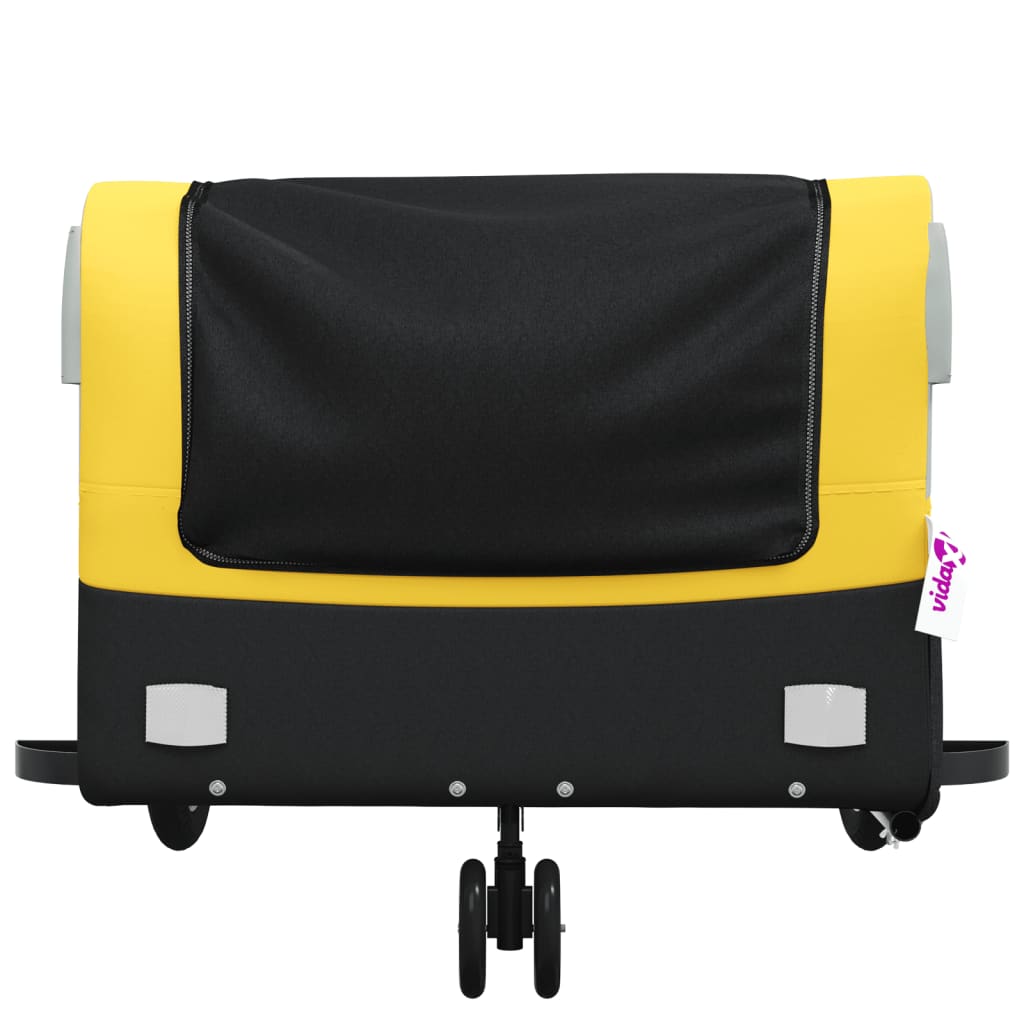 8720845826079_g_en_hd_4 vidaXL Bike Trailer Black and Yellow 45 kg Iron - Image 6