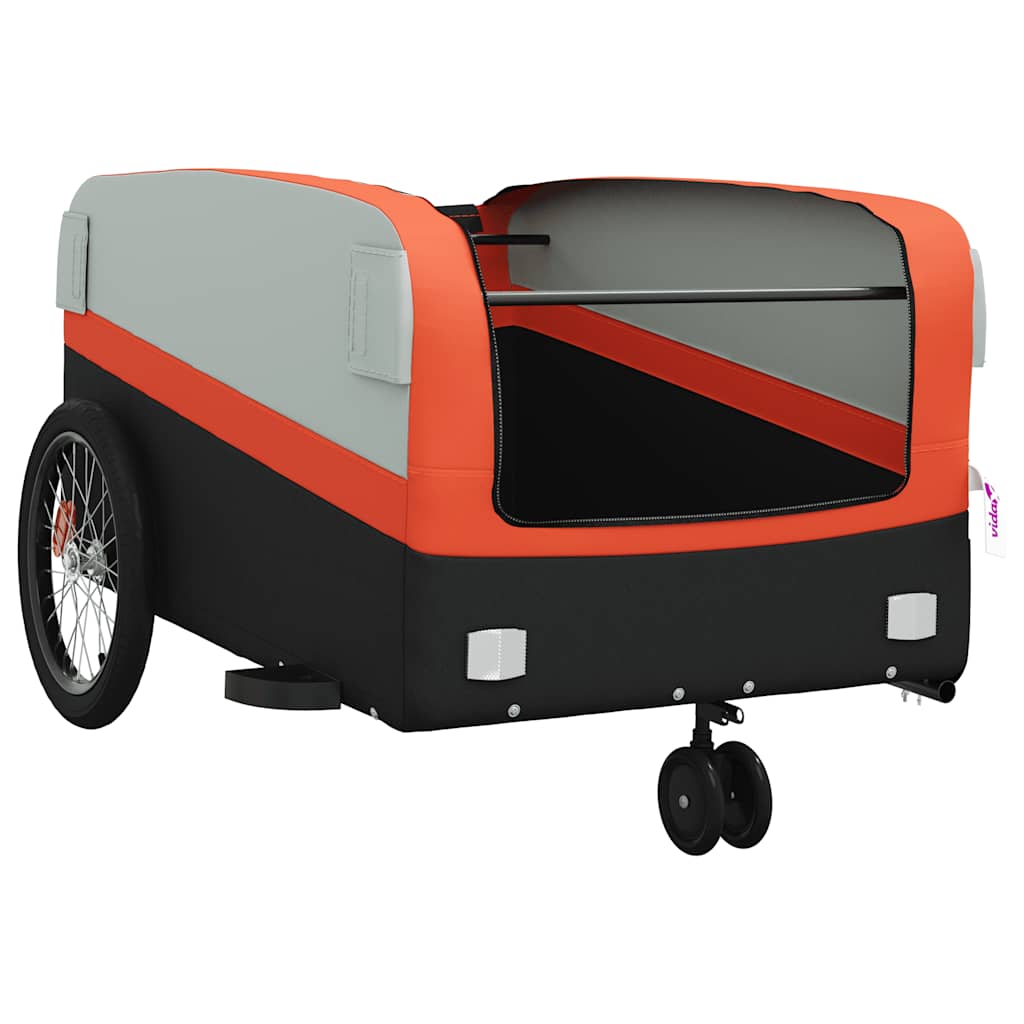 8720845826116_g_en_hd_3 vidaXL Bike Trailer Black and Orange 45 kg Iron - Image 5