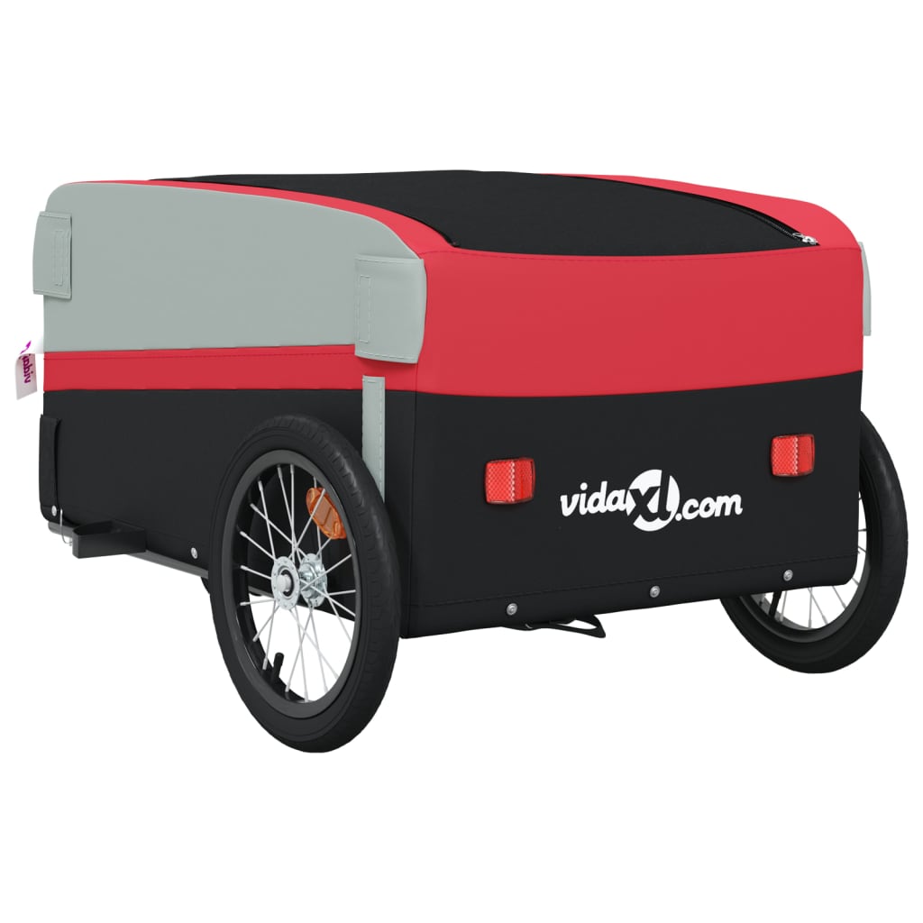 8720845826123_g_en_hd_6 vidaXL Bike Trailer Black and Red 45 kg Iron - Image 8