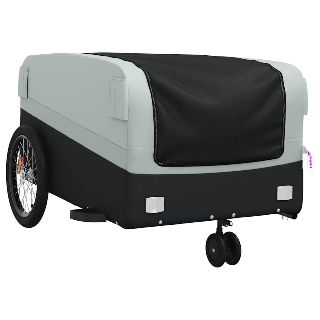 8720845826130_g_en_hd_2 vidaXL Bike Trailer Black and Grey 45 kg Iron - Image 4