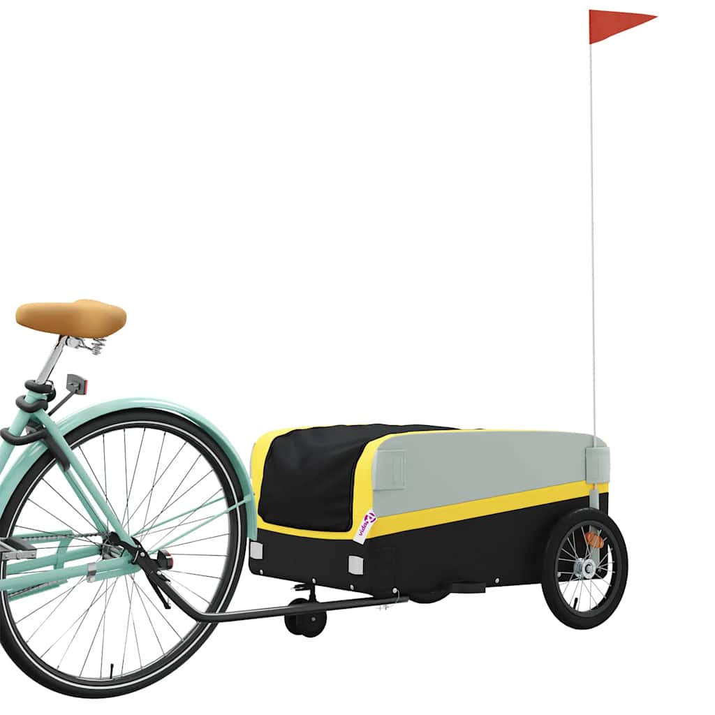 8720845826147_g_en_hd_1 vidaXL Bike Trailer Black and Yellow 45 kg Iron - Image 3