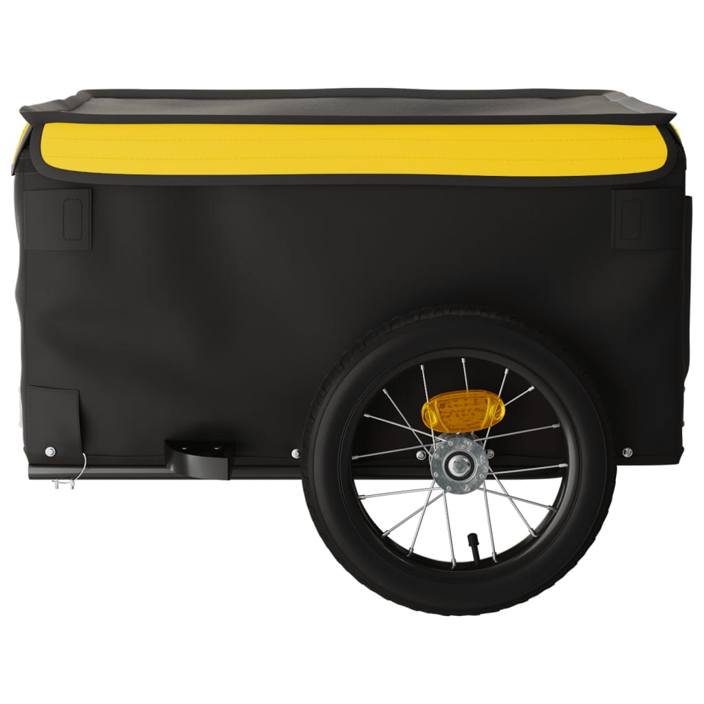 8720845826215_g_en_hd_5 vidaXL Bike Trailer Black and Yellow 30 kg Iron - Image 7