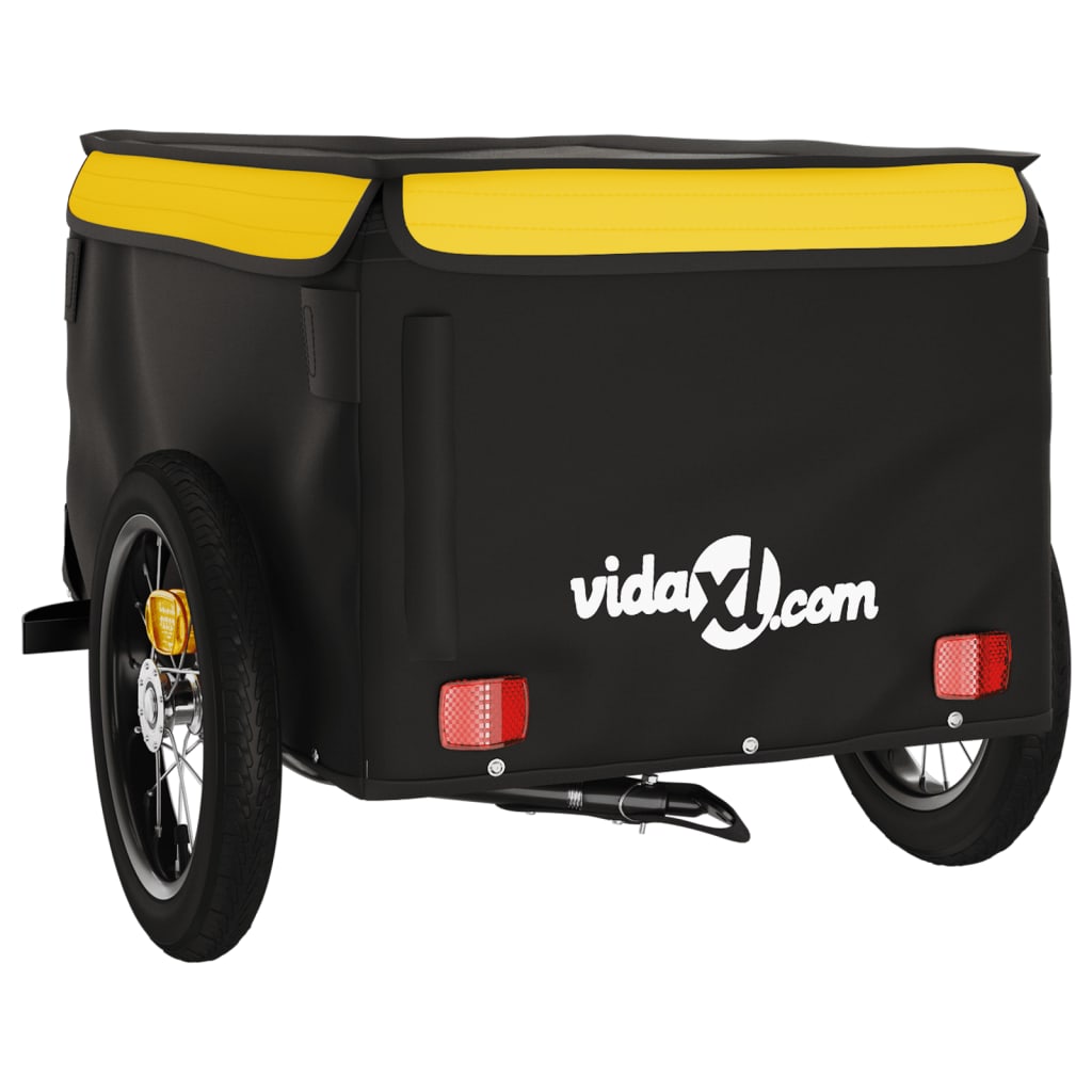 8720845826215_g_en_hd_6 vidaXL Bike Trailer Black and Yellow 30 kg Iron - Image 8