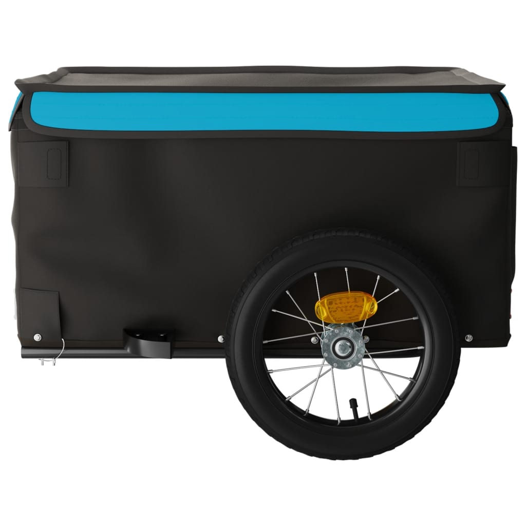 8720845826222_g_en_hd_5 vidaXL Bike Trailer Black and Blue 30 kg Iron - Image 7