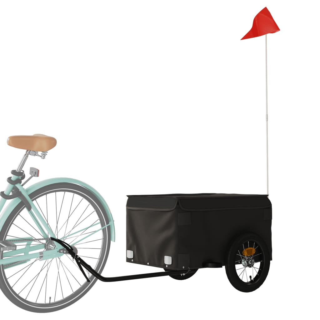 8720845826239_g_en_hd_1 vidaXL Bike Trailer Black 30 kg Iron - Image 3