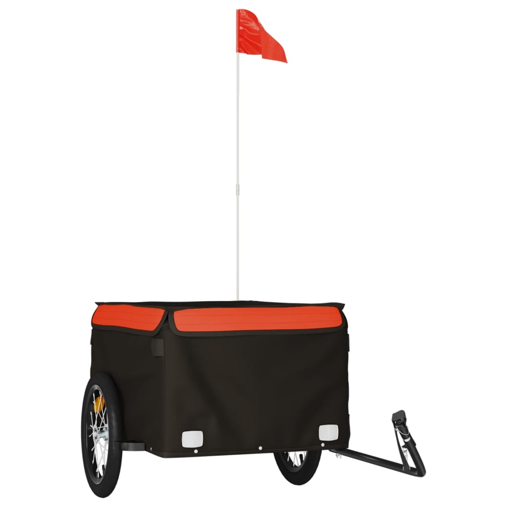 8720845826253_a_en_hd_1 vidaXL Bike Trailer Black and Orange 45 kg Iron - Image 2