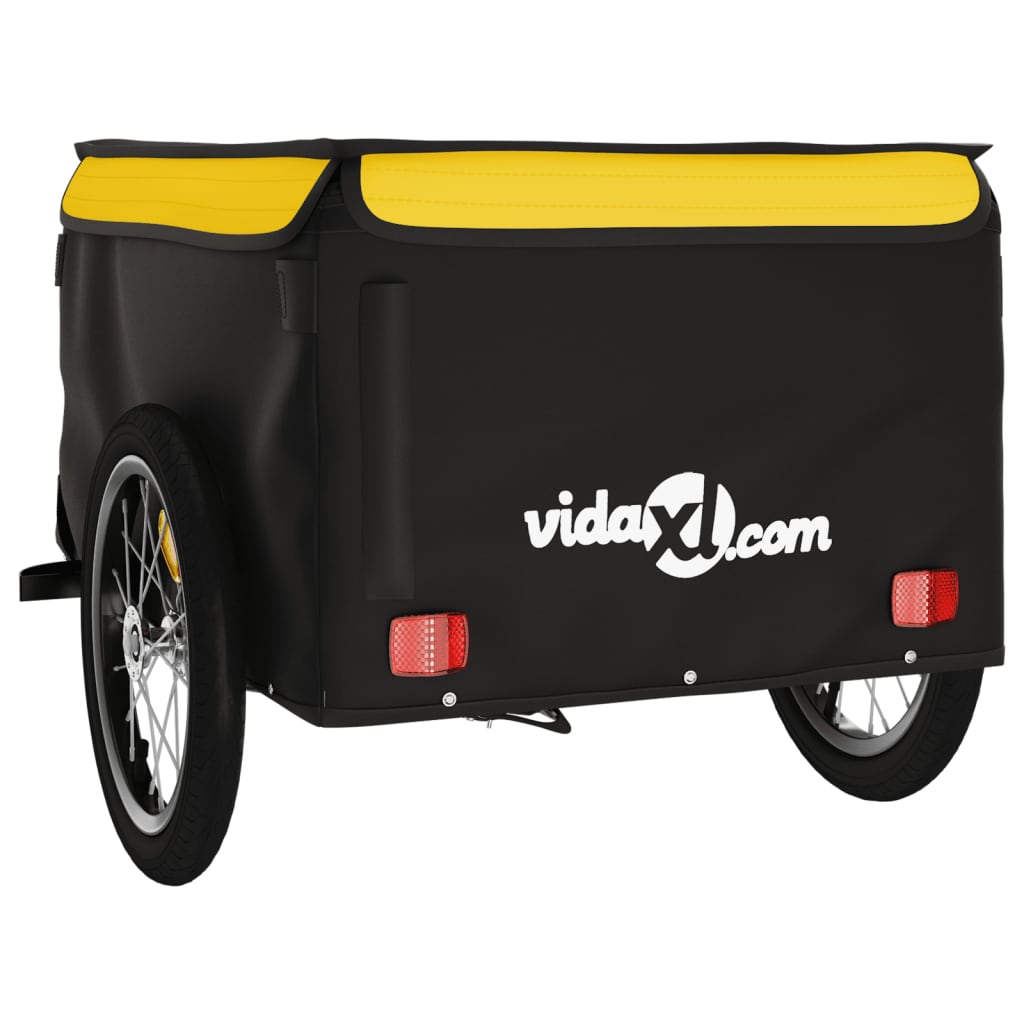 8720845826284_g_en_hd_6 vidaXL Bike Trailer Black and Yellow 45 kg Iron - Image 8