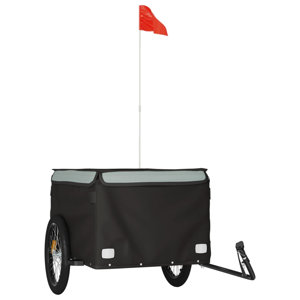 8720845826345_a_en_hd_1 vidaXL Bike Trailer Black and Grey 45 kg Iron - Image 2