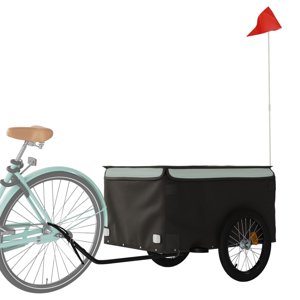 8720845826345_g_en_hd_1 vidaXL Bike Trailer Black and Grey 45 kg Iron - Image 3