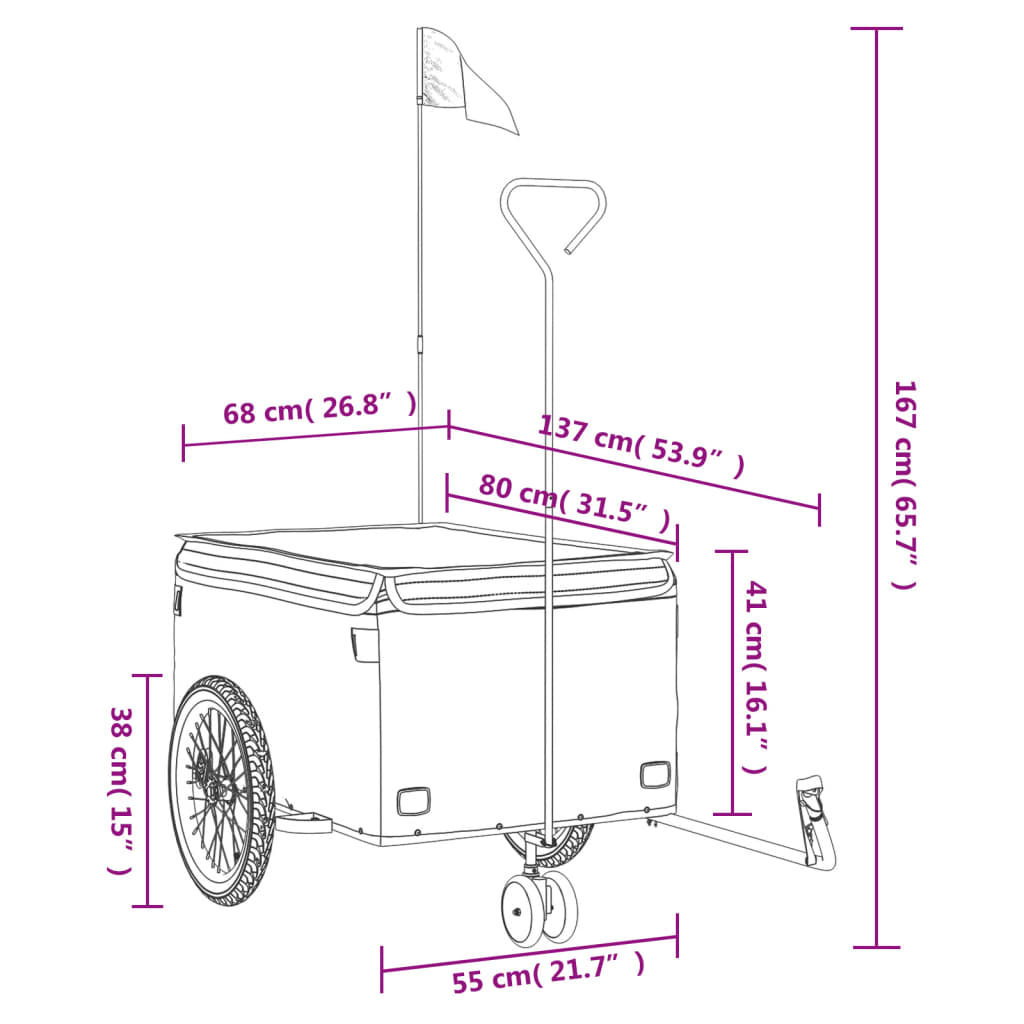 8720845826536_g_en_hd_10 vidaXL Bike Trailer Black and Orange 45 kg Iron - Image 12