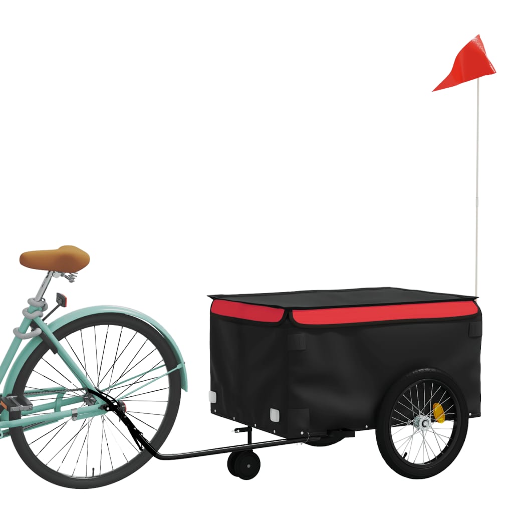 8720845826543_g_en_hd_1 vidaXL Bike Trailer Black and Red 45 kg Iron - Image 3