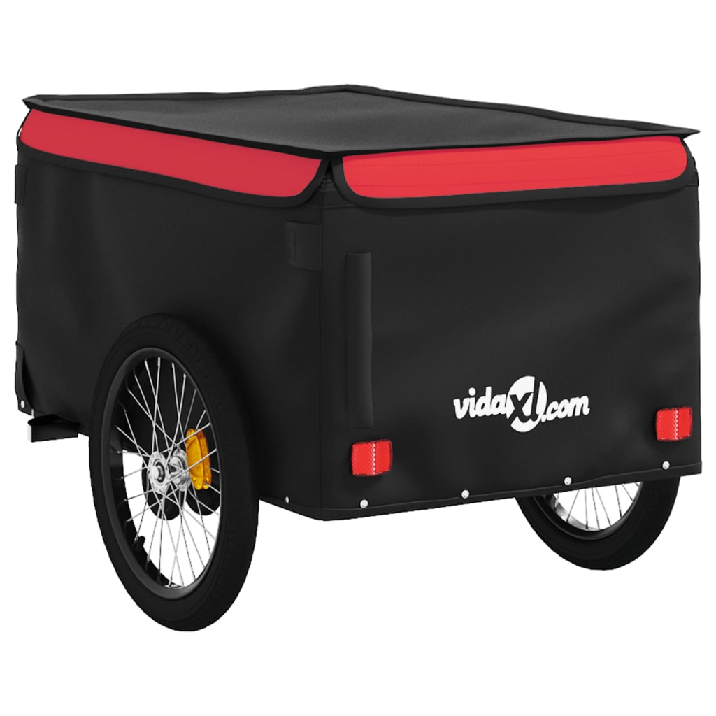 8720845826543_g_en_hd_6 vidaXL Bike Trailer Black and Red 45 kg Iron - Image 8