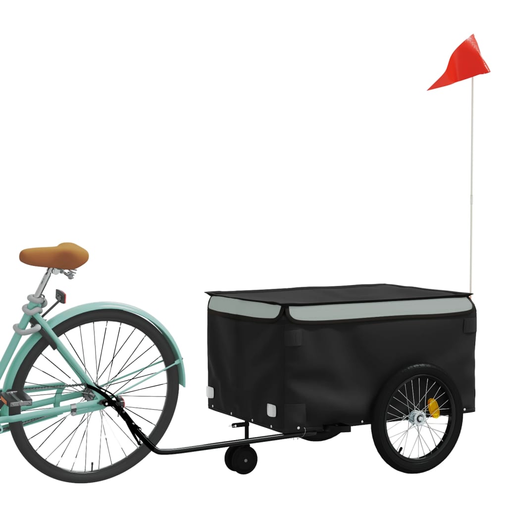 8720845826550_g_en_hd_1 vidaXL Bike Trailer Black and Grey 45 kg Iron - Image 3