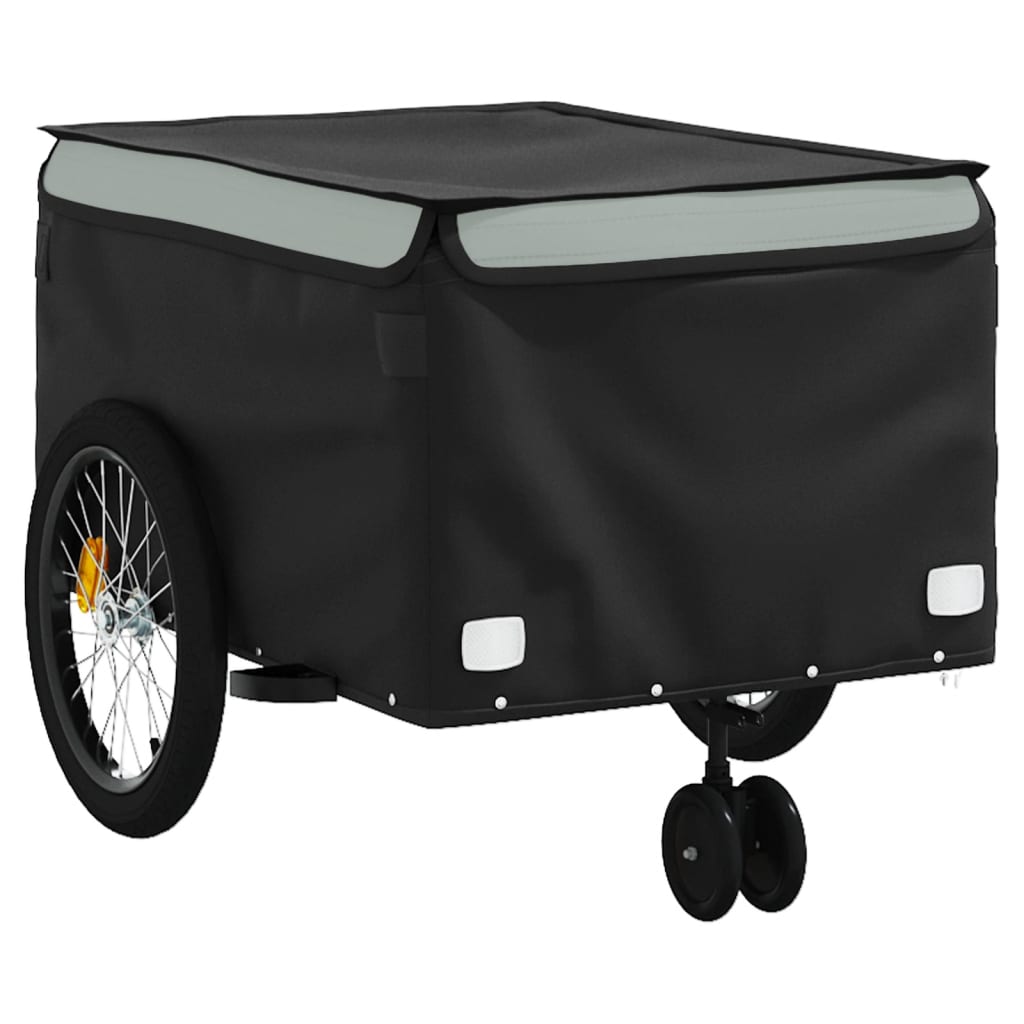 8720845826550_g_en_hd_2 vidaXL Bike Trailer Black and Grey 45 kg Iron - Image 4