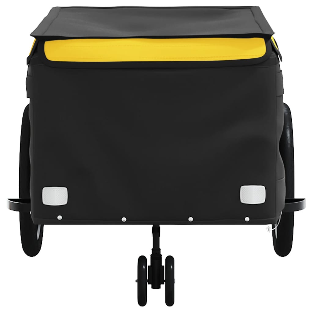 8720845826567_g_en_hd_4 vidaXL Bike Trailer Black and Yellow 45 kg Iron - Image 6