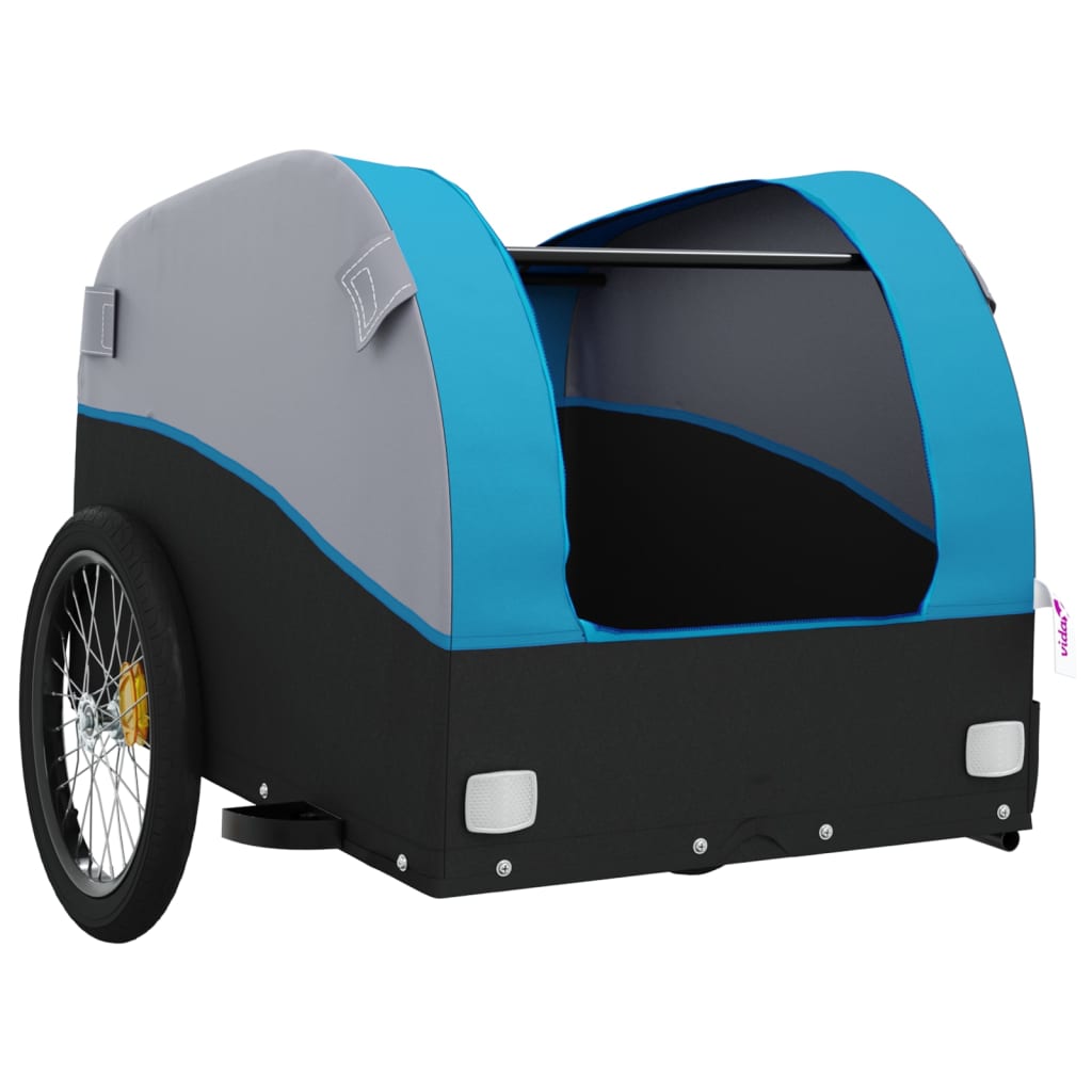 8720845826642_g_en_hd_3 vidaXL Bike Trailer Black and Blue 30 kg Iron - Image 5