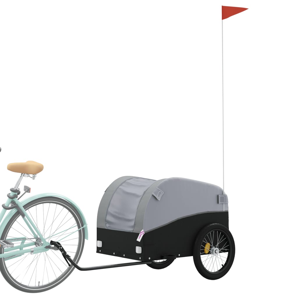 8720845826697_g_en_hd_1 vidaXL Bike Trailer Black and Grey 45 kg Iron - Image 3