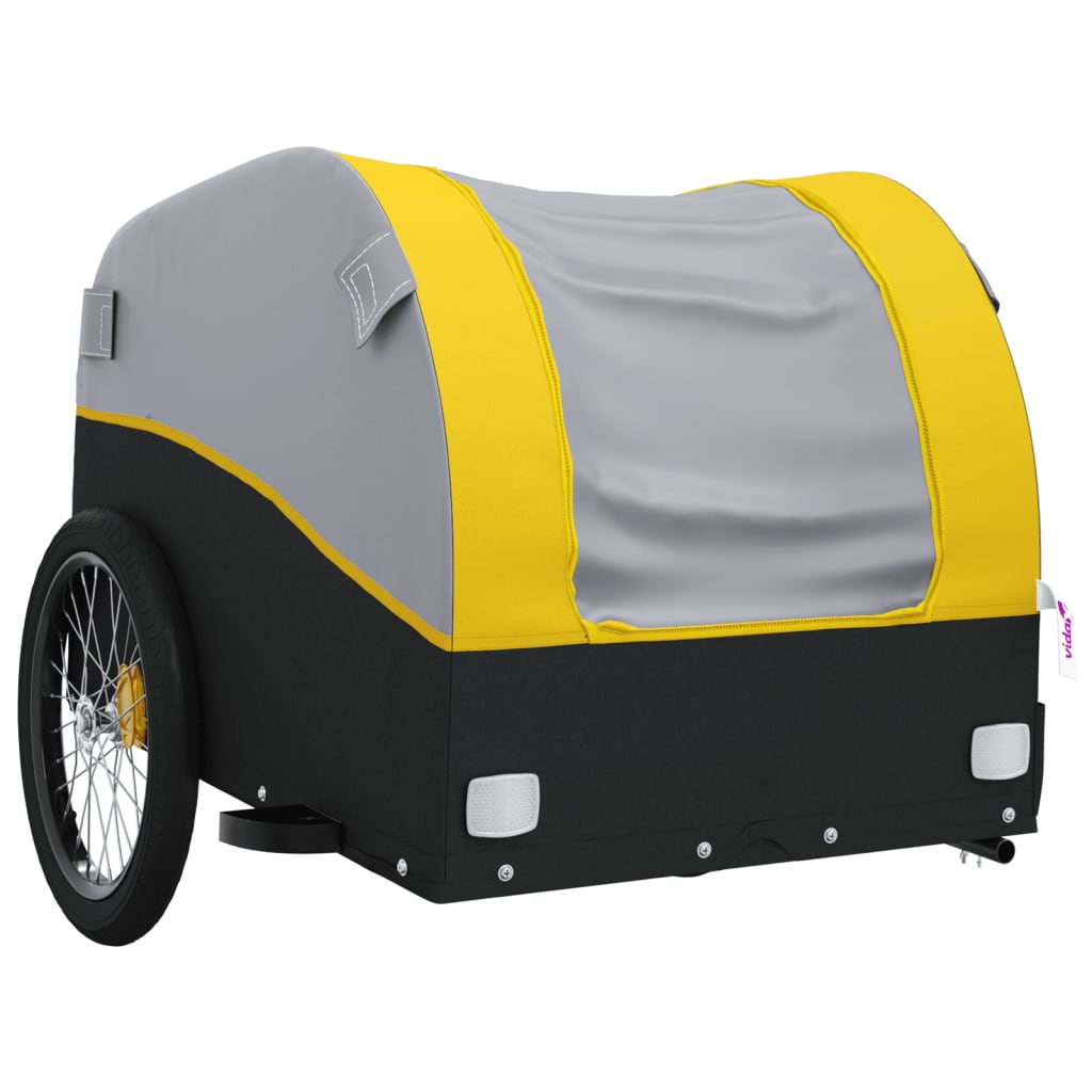 8720845826703_g_en_hd_2 vidaXL Bike Trailer Black and Yellow 45 kg Iron - Image 4