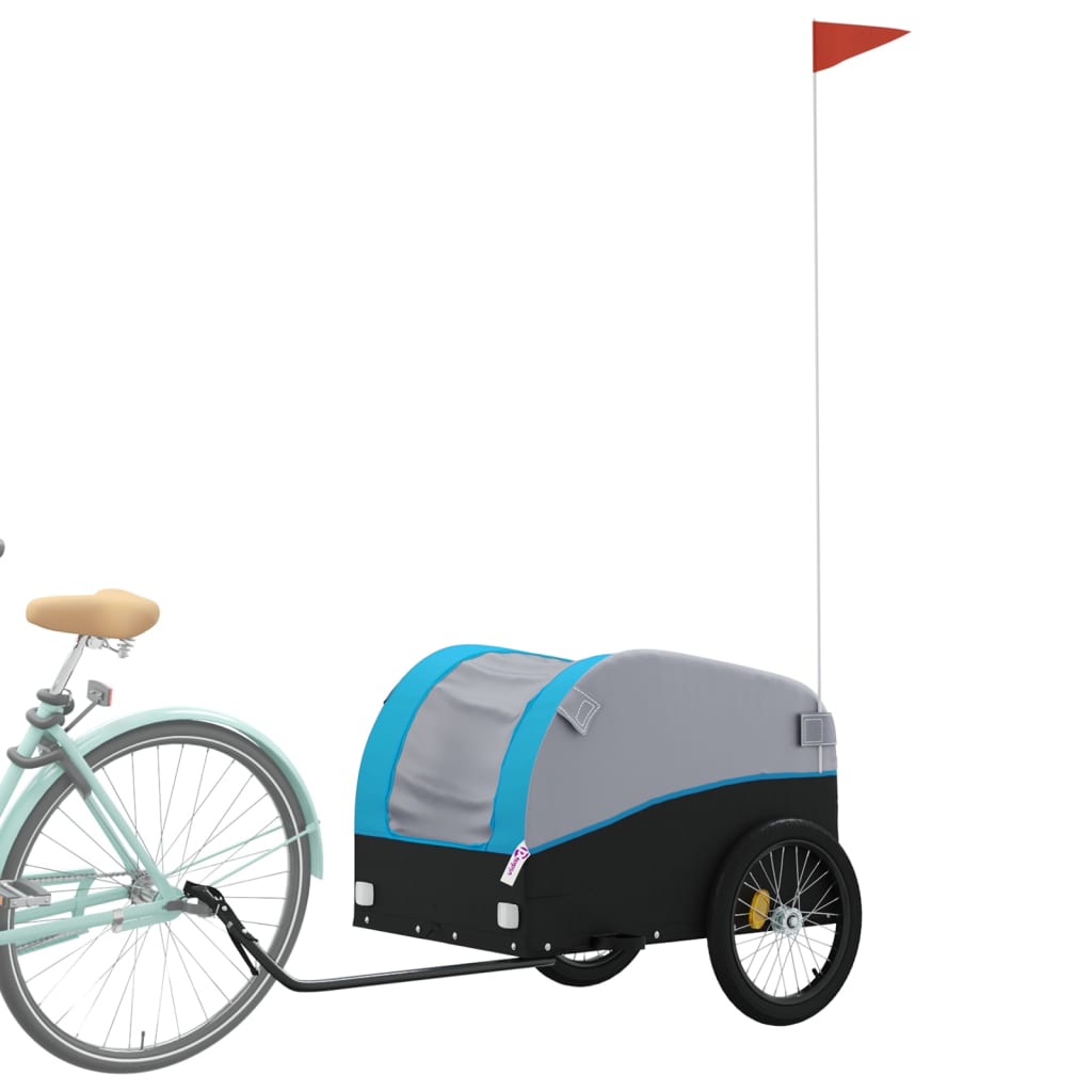 8720845826710_g_en_hd_1 vidaXL Bike Trailer Black and Blue 45 kg Iron - Image 3