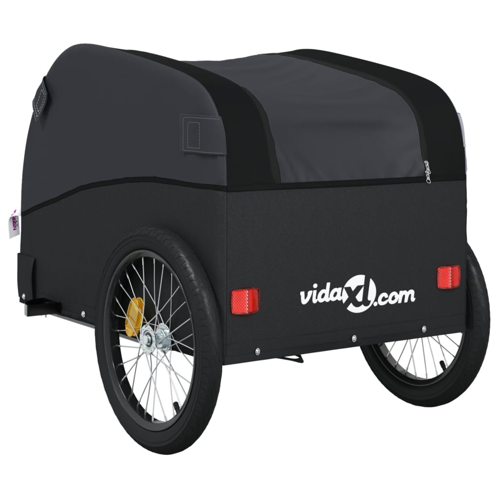 8720845826727_g_en_hd_6 vidaXL Bike Trailer Black 45 kg Iron - Image 8