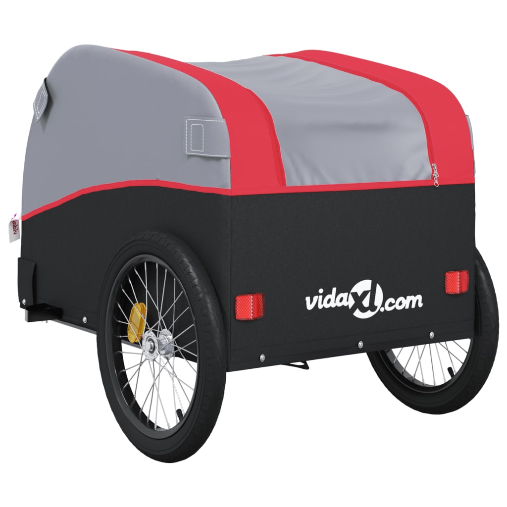 8720845826758_g_en_hd_6 vidaXL Bike Trailer Black and Red 45 kg Iron - Image 8