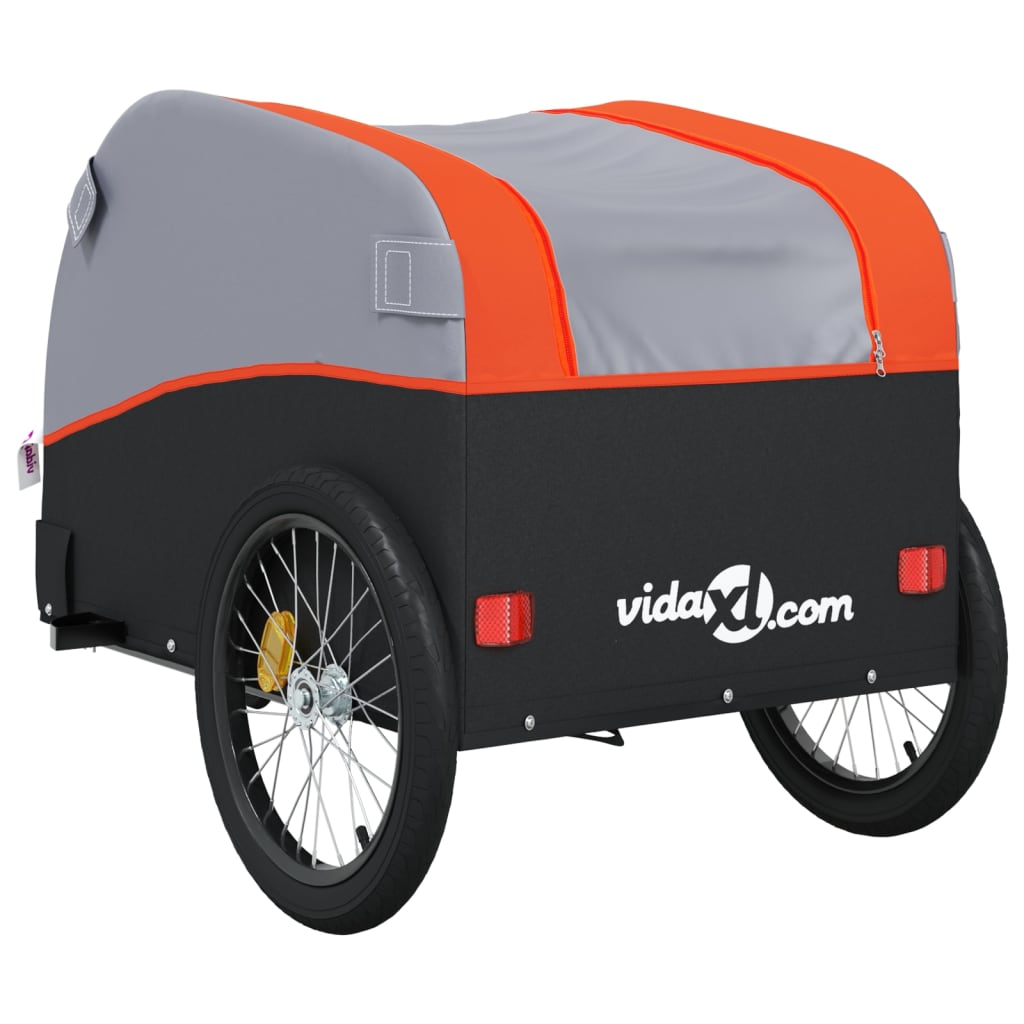 8720845826888_g_en_hd_6 vidaXL Bike Trailer Black and Orange 45 kg Iron - Image 8