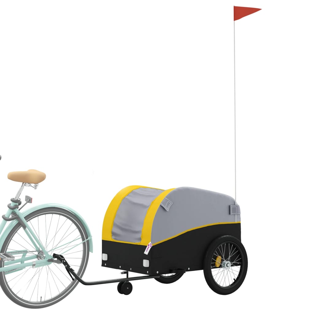8720845826918_g_en_hd_1 vidaXL Bike Trailer Black and Yellow 45 kg Iron - Image 3