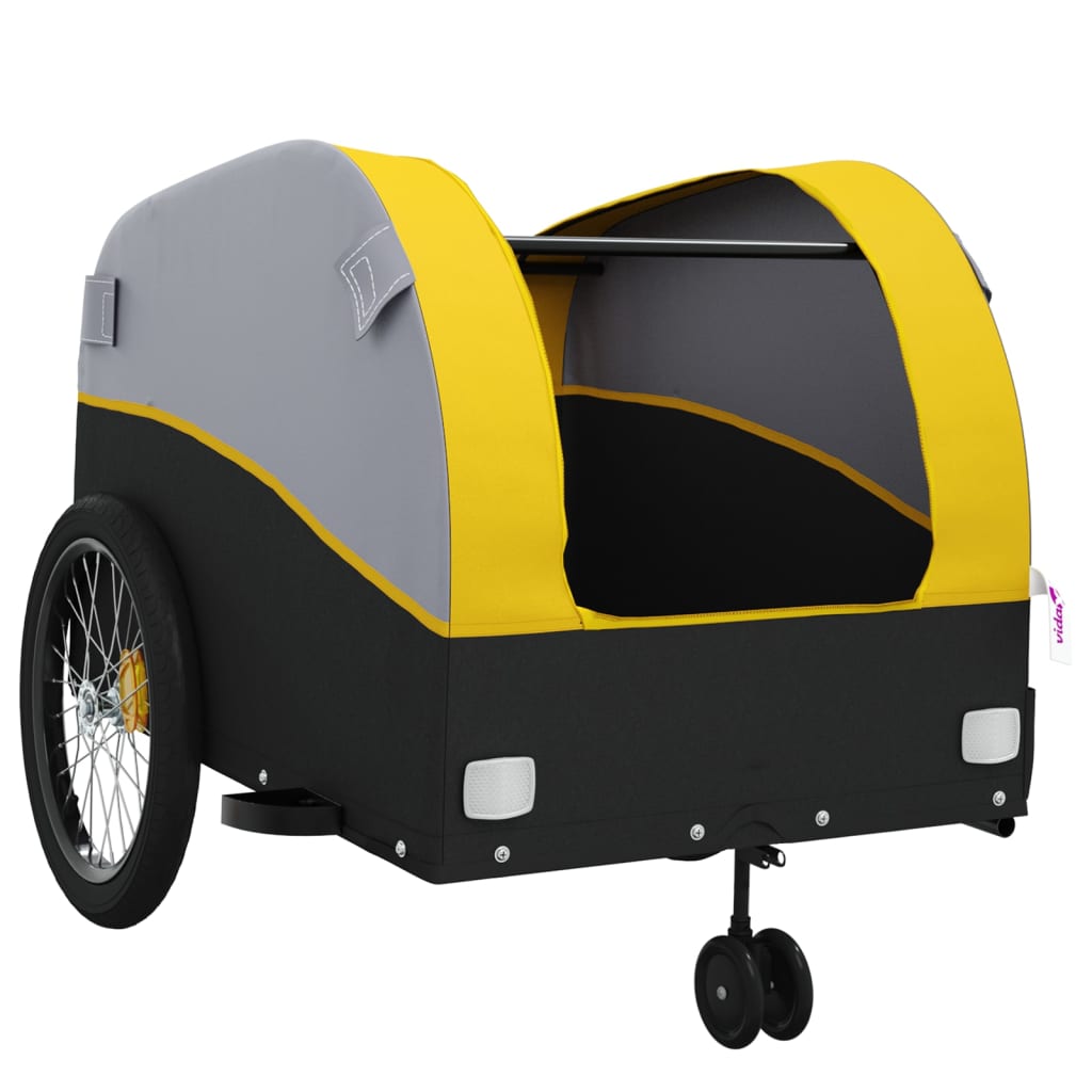 8720845826918_g_en_hd_3 vidaXL Bike Trailer Black and Yellow 45 kg Iron - Image 5