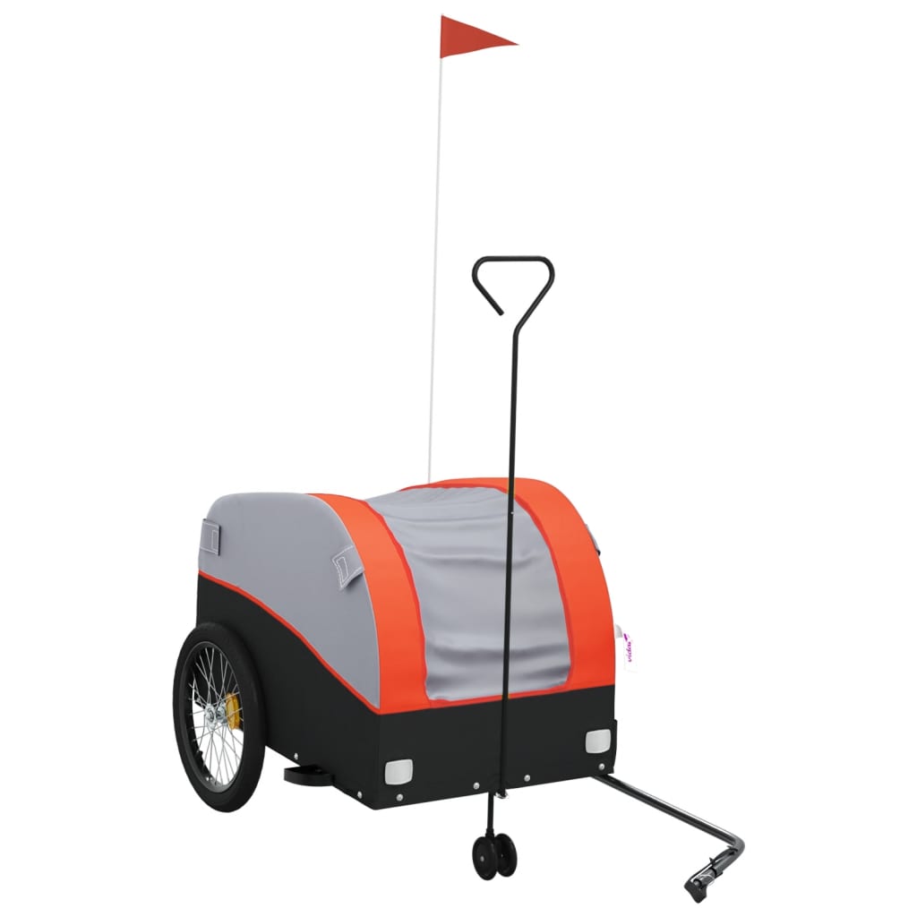 8720845826956_a_en_hd_1 vidaXL Bike Trailer Black and Orange 45 kg Iron - Image 2