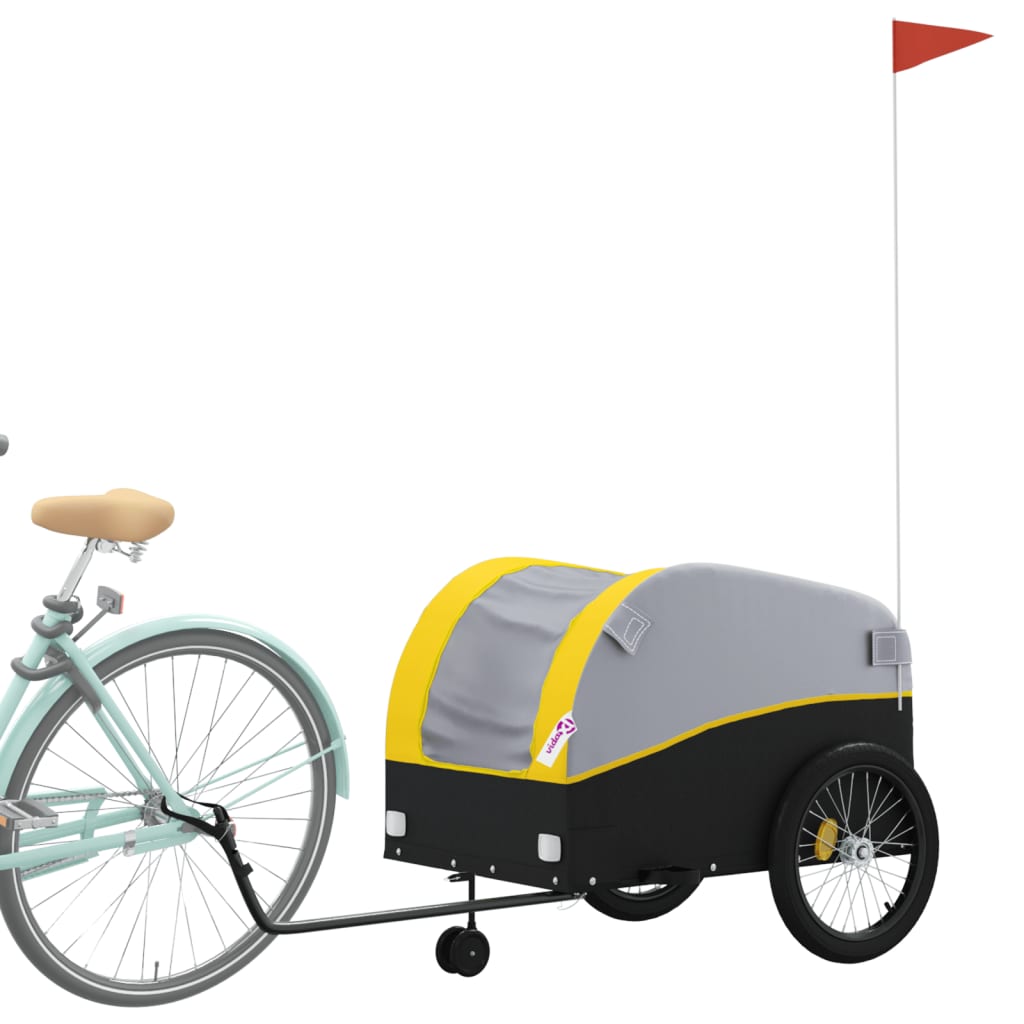 8720845826987_g_en_hd_1 vidaXL Bike Trailer Black and Yellow 45 kg Iron - Image 3