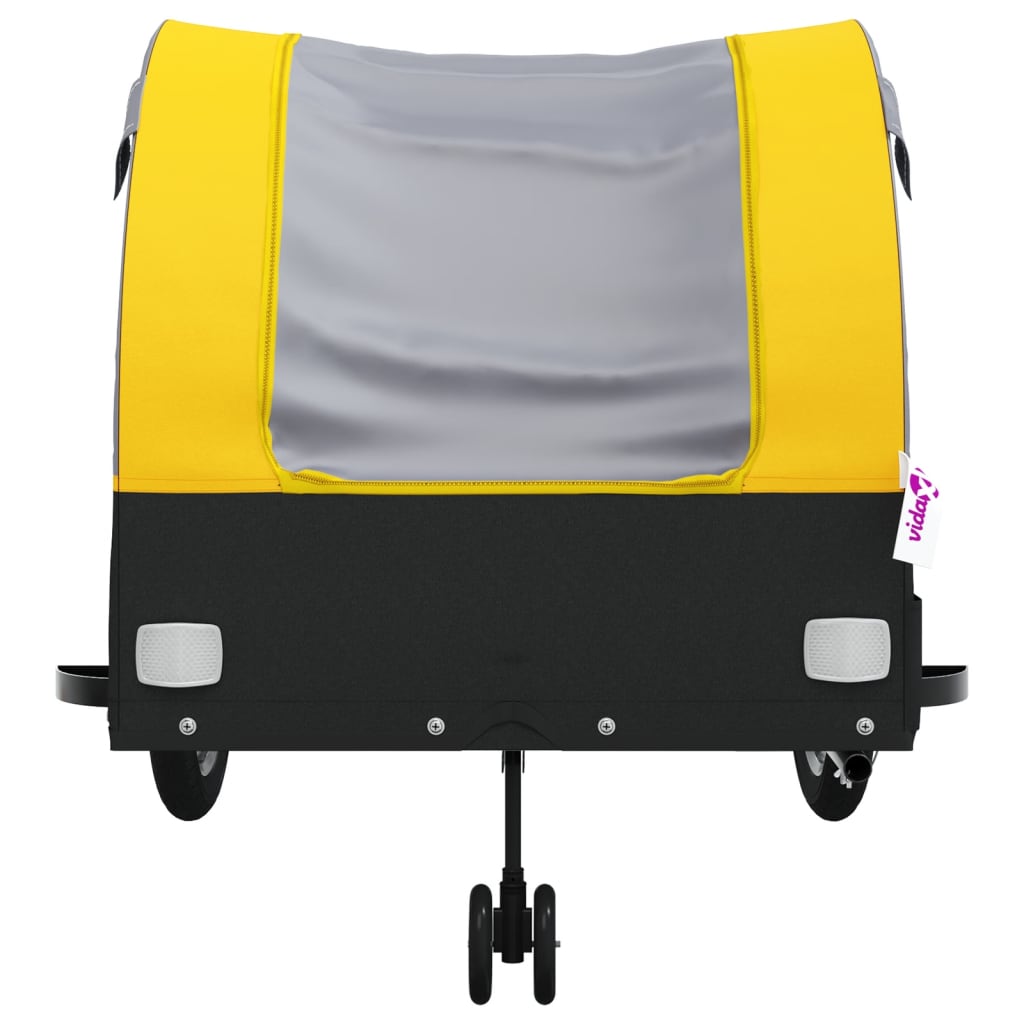 8720845826987_g_en_hd_4 vidaXL Bike Trailer Black and Yellow 45 kg Iron - Image 6