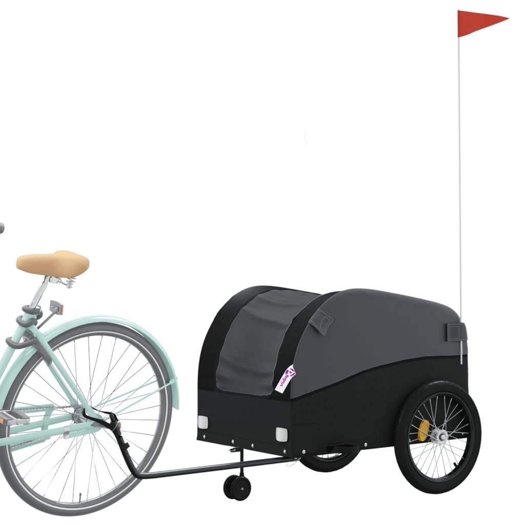 8720845827007_g_en_hd_1 vidaXL Bike Trailer Black 45 kg Iron - Image 3
