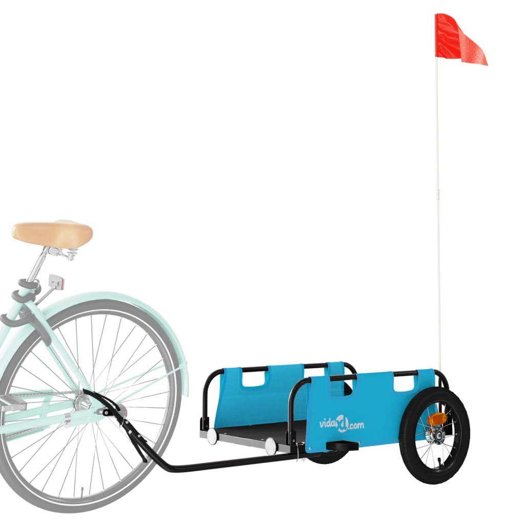 8720845827069_g_en_hd_1 vidaXL Bike Trailer Blue Oxford Fabric and Iron - Image 3