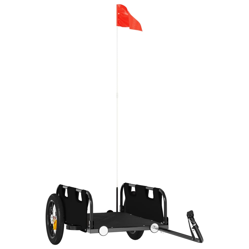 8720845827076_a_en_hd_1 vidaXL Bike Trailer Black Oxford Fabric and Iron - Image 2