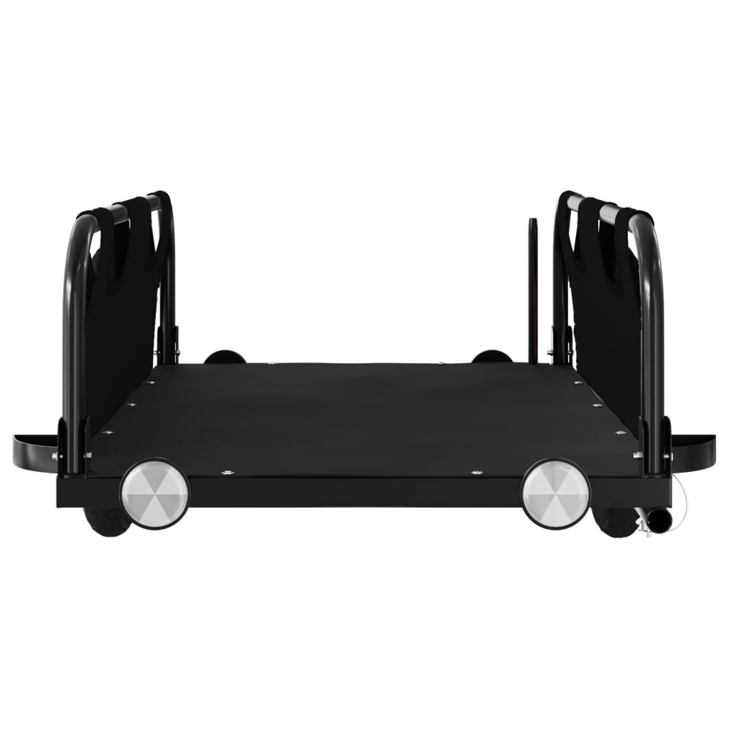 8720845827076_g_en_hd_3 vidaXL Bike Trailer Black Oxford Fabric and Iron - Image 5