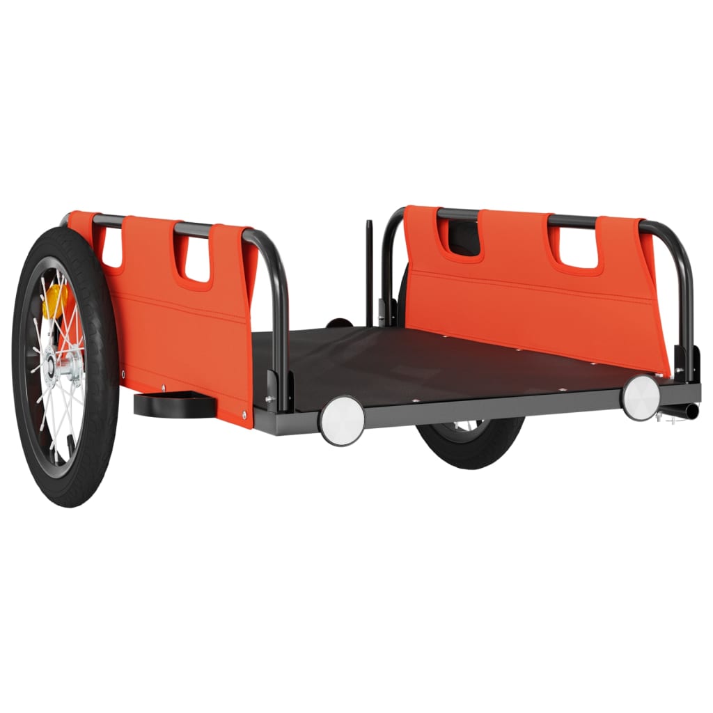 8720845827090_g_en_hd_2 vidaXL Bike Trailer Orange Oxford Fabric and Iron - Image 4
