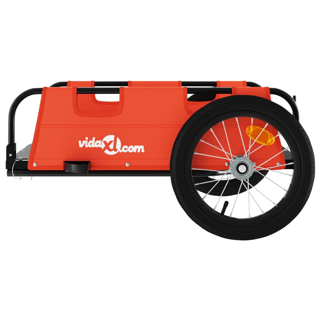 8720845827090_g_en_hd_4 vidaXL Bike Trailer Orange Oxford Fabric and Iron - Image 6