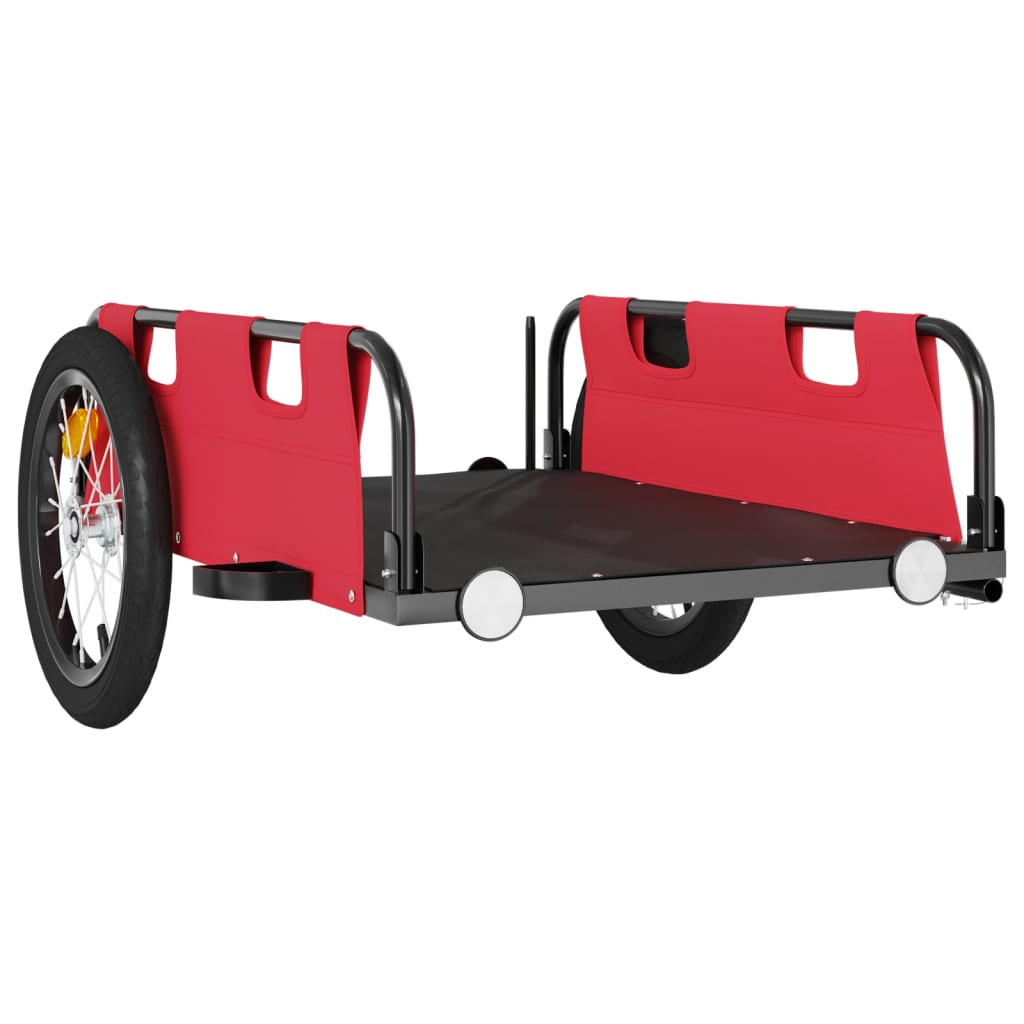 8720845827106_g_en_hd_2 vidaXL Bike Trailer Red Oxford Fabric and Iron - Image 4