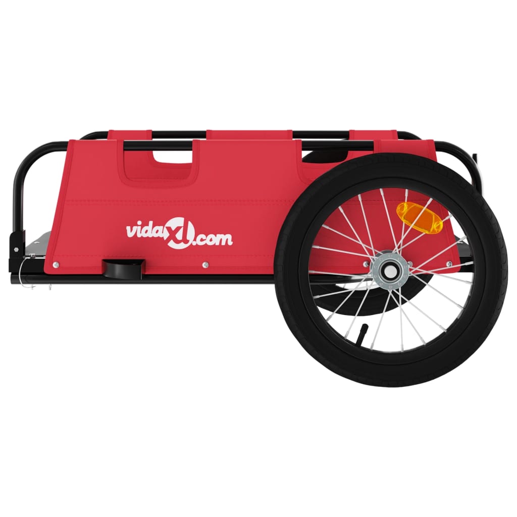8720845827106_g_en_hd_4 vidaXL Bike Trailer Red Oxford Fabric and Iron - Image 6