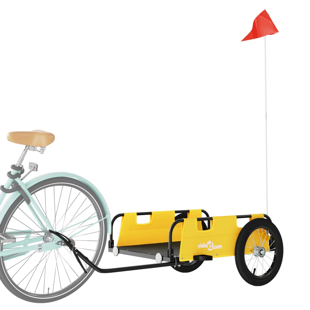 8720845827120_g_en_hd_1 vidaXL Bike Trailer Yellow Oxford Fabric and Iron - Image 3